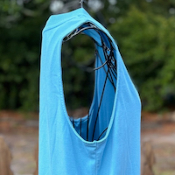 A New Day Blue Tank Dress Large - Picture 4 of 6